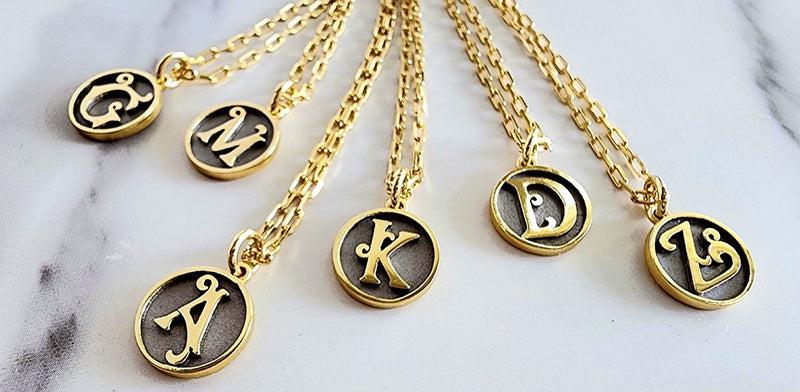 Saints and Saviors Rider's Prayer Mini Necklace Gold main image 0