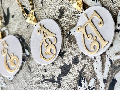 Saints and Saviors Initials Necklaces