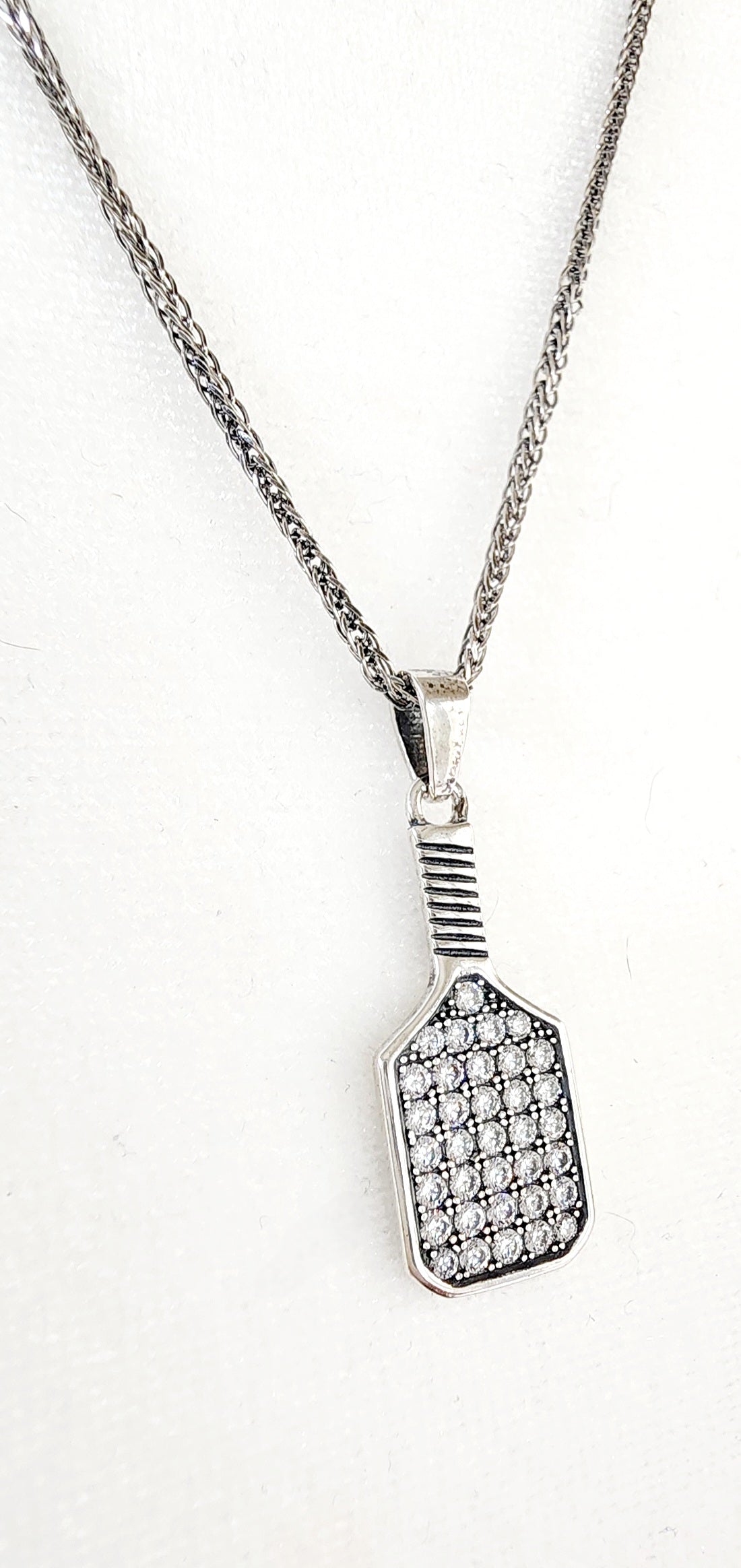 Pickleball Baller Paddle Necklace