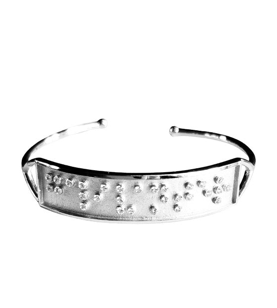 Touchstone 'Galivanter' Silver Cuff Bracelet