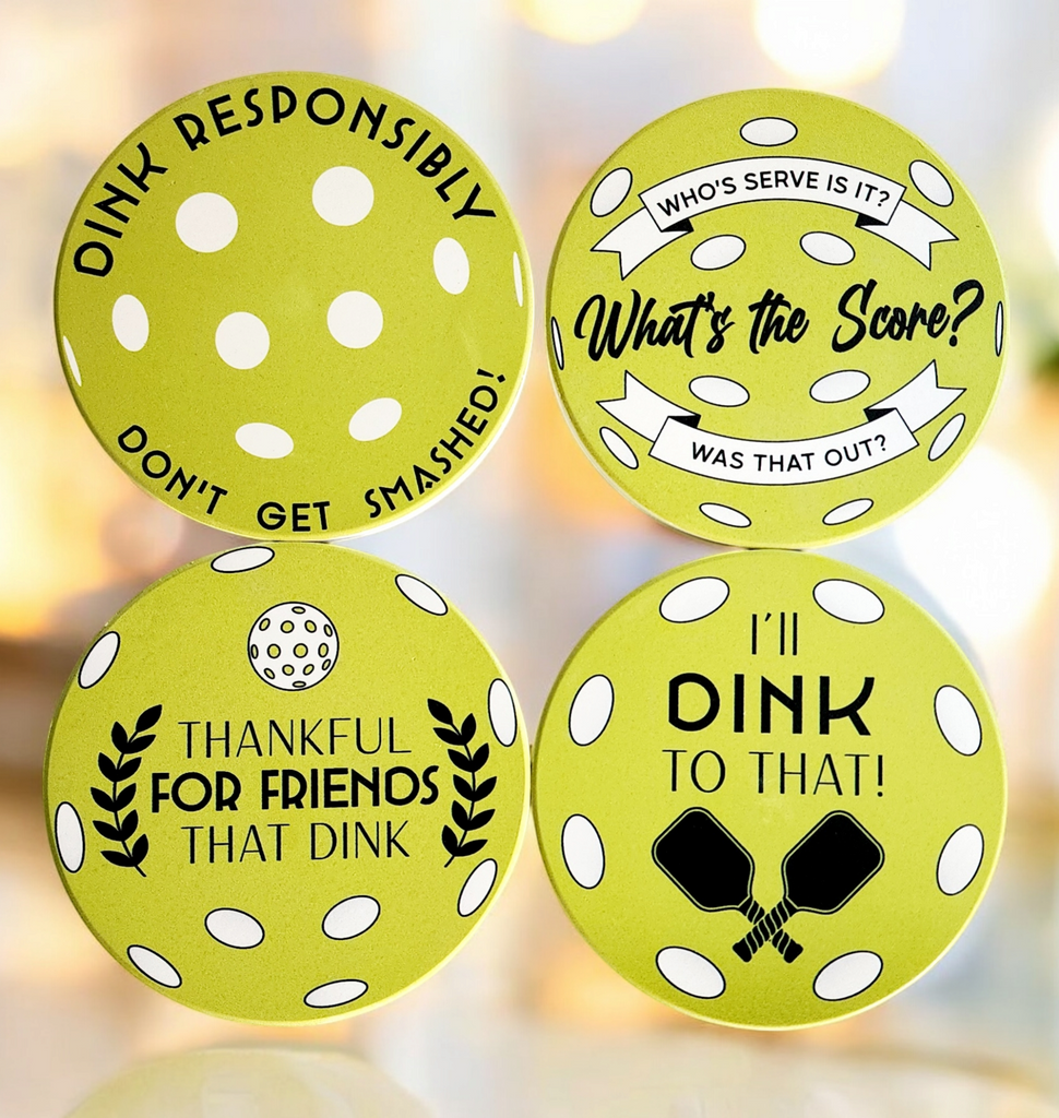 Everwild Designs Pickleball Coaster