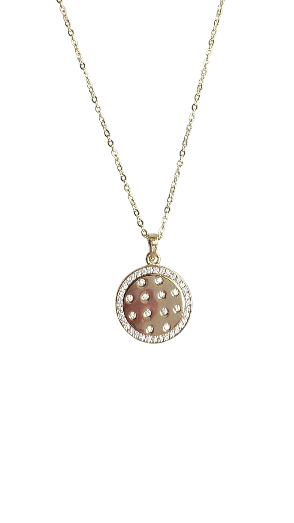 Pickleball Disco Ball Necklace