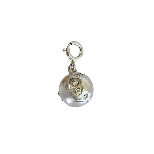 LoveMatch Tennis Ball Clip-on Charm Gold