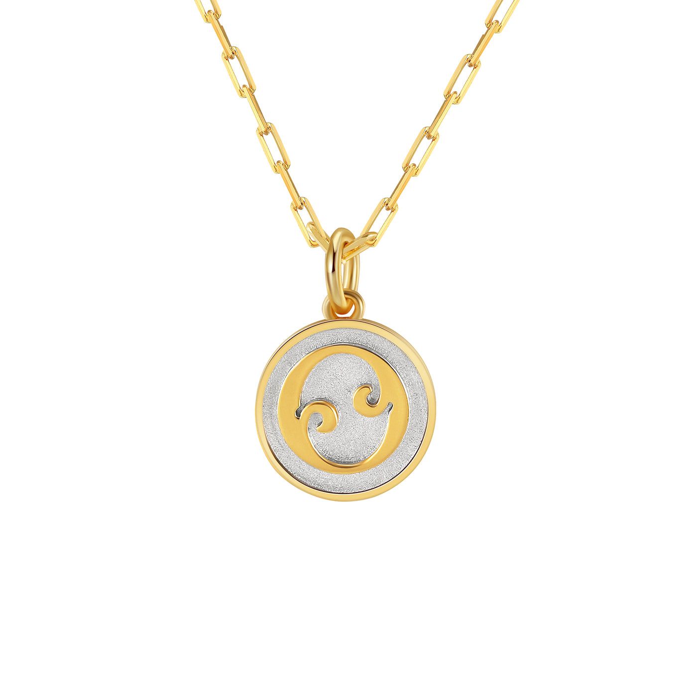 Dainty Fancy O Initial Pendant Necklace