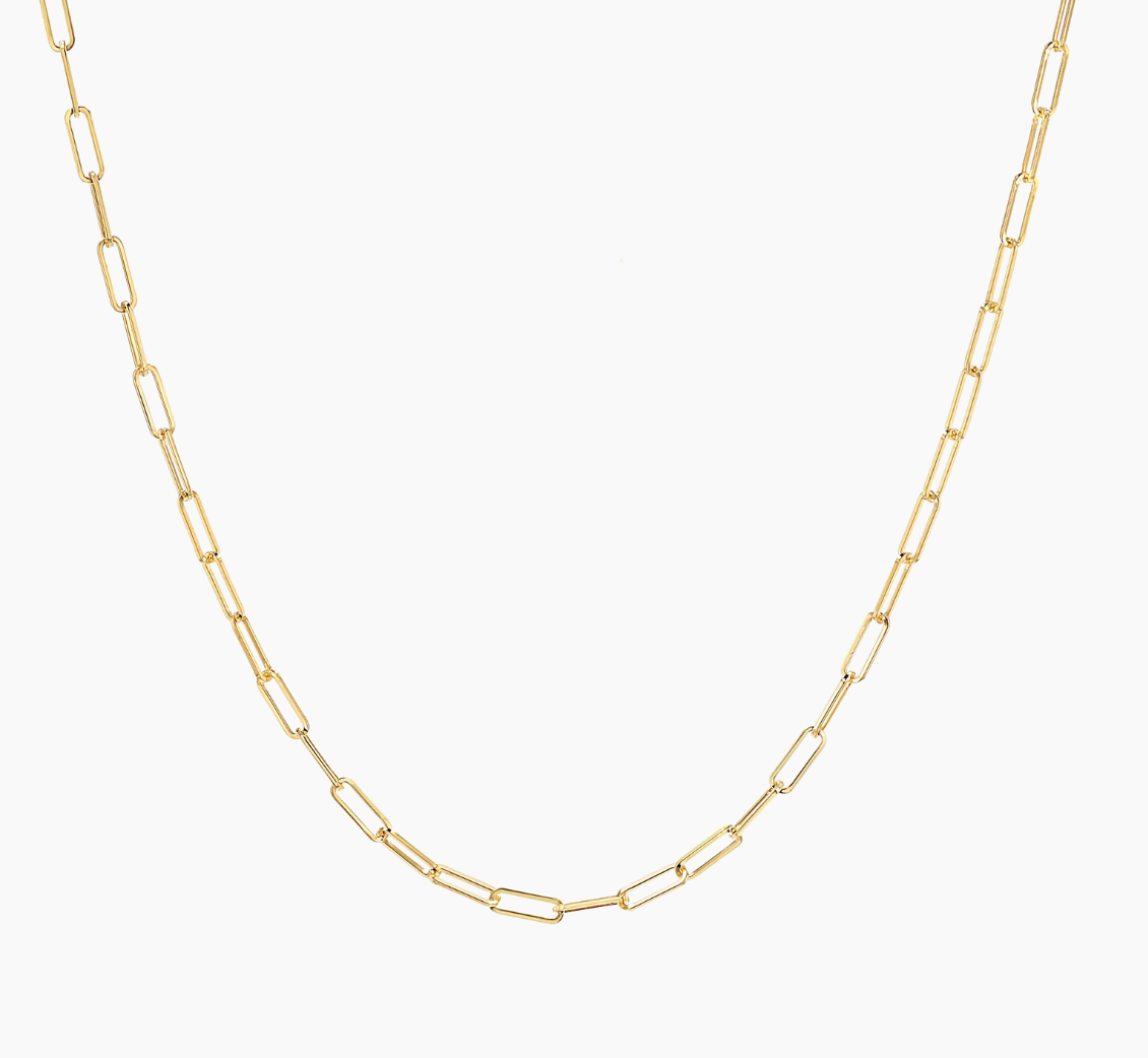 Everwild Clip Link Necklace 16" Gold