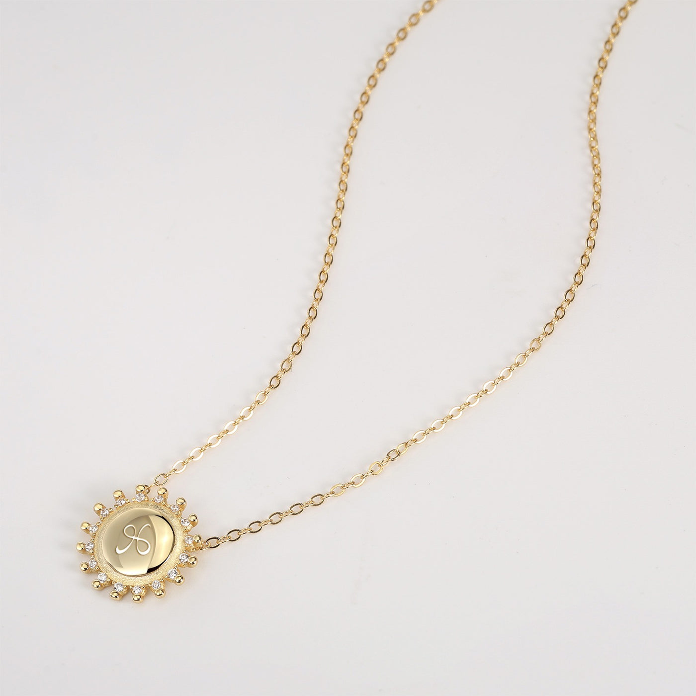 Friendship Bond Necklace in Gold