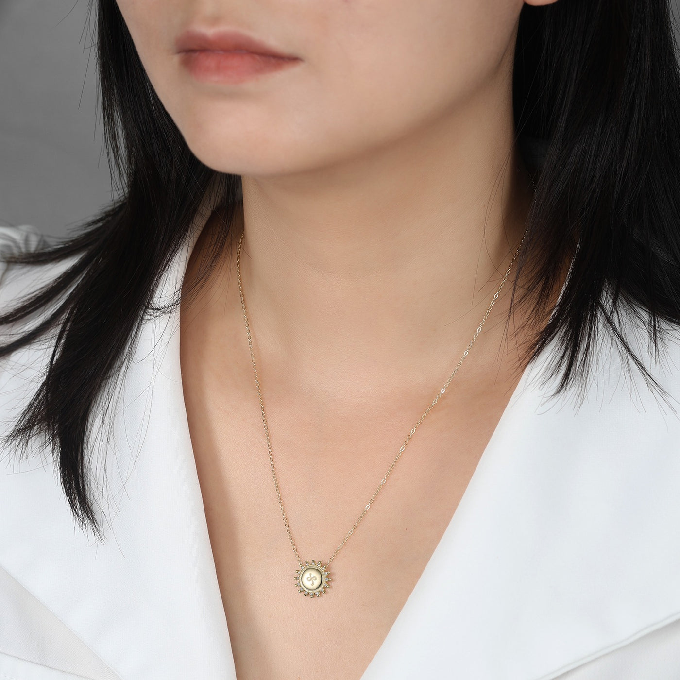 Friendship Bond Necklace in Gold