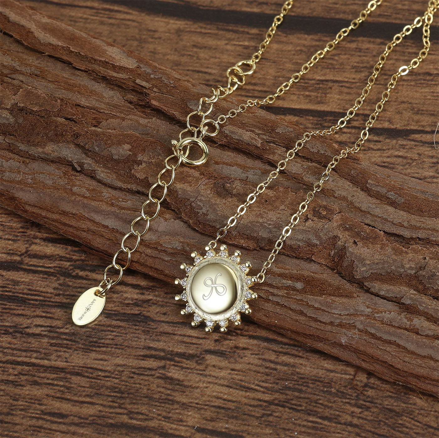 Saints Gold Friendship Necklace