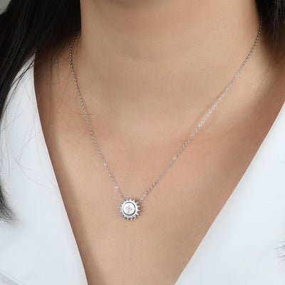 Friendship necklace silver