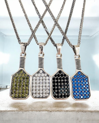 Pickleball Baller Paddle Necklace