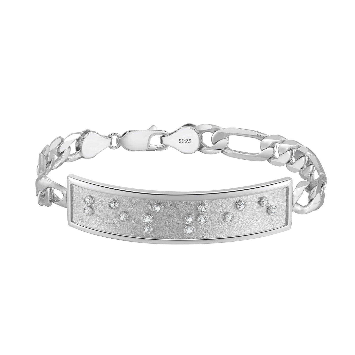 Touchstone Bestie ID Link Bracelet in Silver