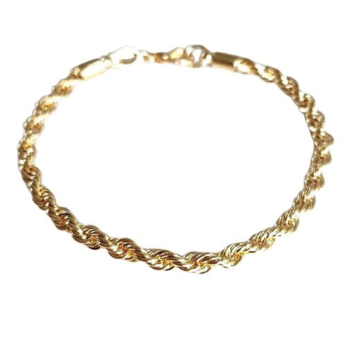 X Bracelet Rope Chain Gold-filled