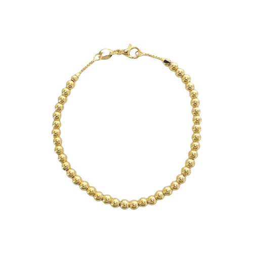 X Bracelet Sphere Gold-filled Ball