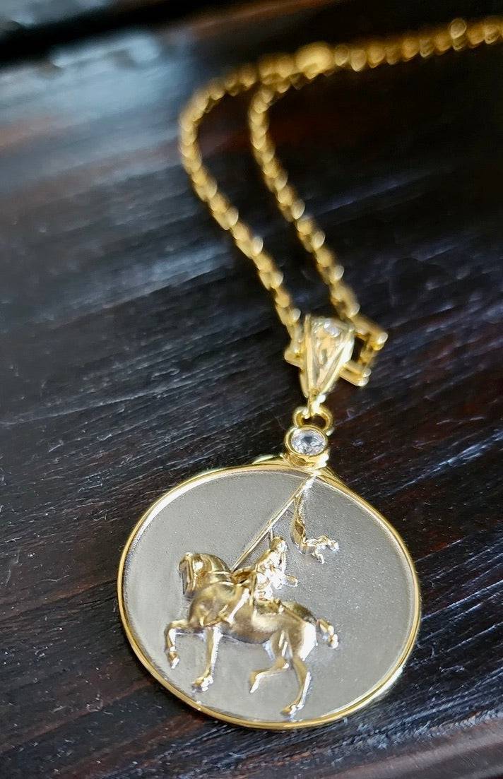 Saints Joan of Arc March Pendant Necklace | Everwild Designs