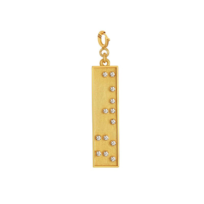 Touchstone Badass Braille Pendant