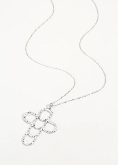 Sterling Silver Horseshoes Necklace