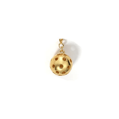 Pickleball Pickleball Ball Charm Gold 