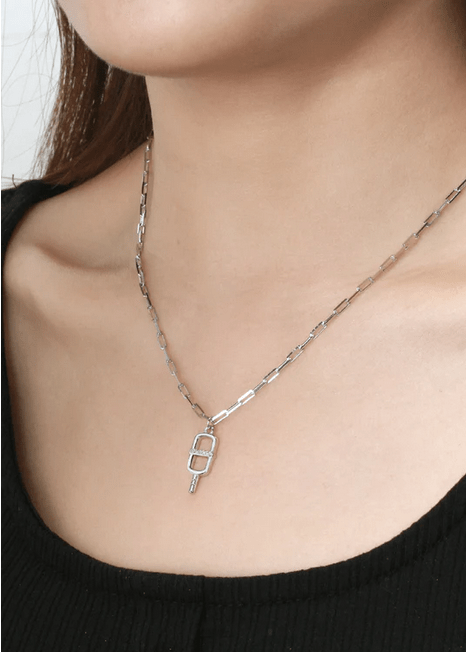 日本未発売‼︎ Cable Pendant シークレット Pickleball Necklace - The Rally Silver | Everwild Designs